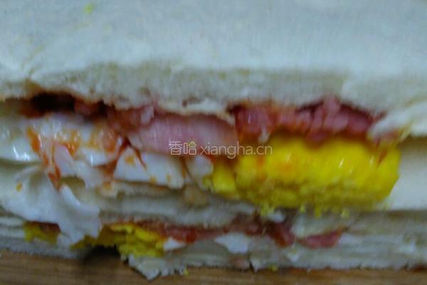简单三明治的做法图解9