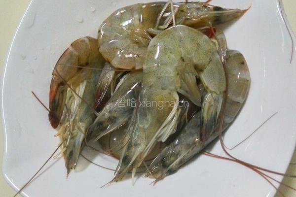 鲜虾意大利面的做法图解3