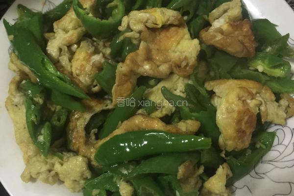 辣椒炒鸡蛋的做法图解5