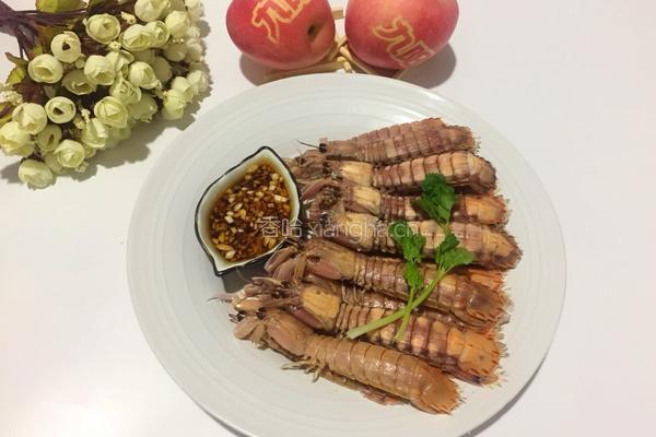 清蒸皮皮虾的做法图解4