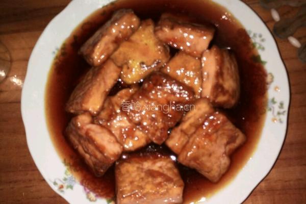 糖醋豆腐的做法图解5