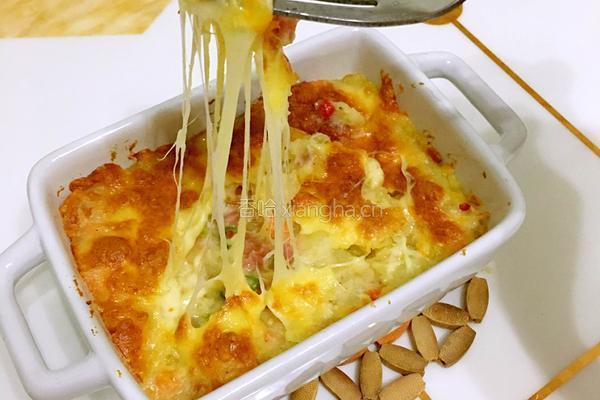 芝士焗土豆泥的做法图解9