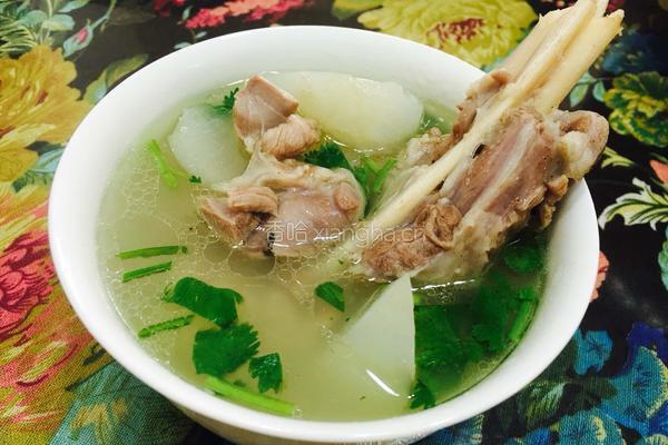 羊腿炖萝卜的做法图解12