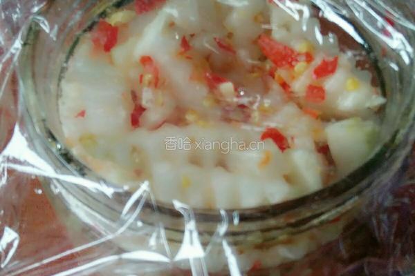 酸辣萝卜的做法图解4