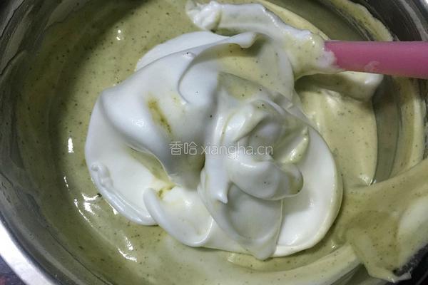 抹茶戚风蛋糕～八寸的做法图解16
