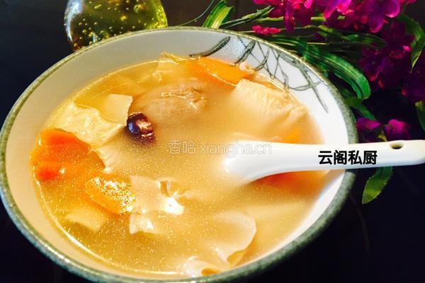 红萝卜薏仁腐竹排骨汤