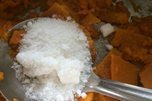 椰香南瓜饼的做法图解6