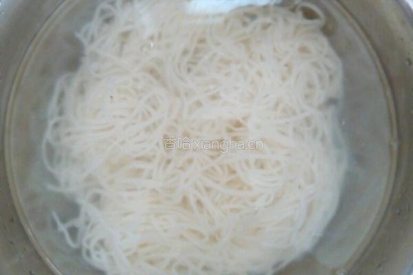 陕西传统浇汤面的做法图解4