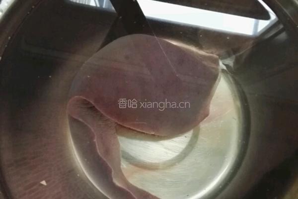 特色猪肝的做法图解1