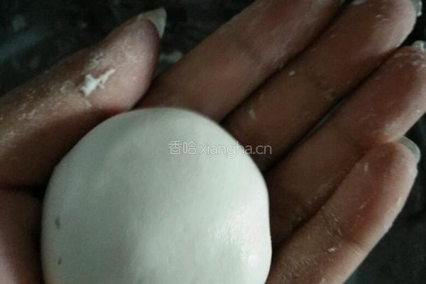 黄豆粉裹糯米粑的做法图解2