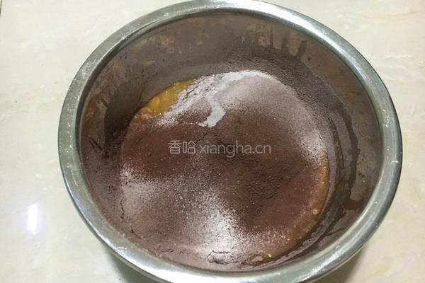 可可花生饼干的做法图解5
