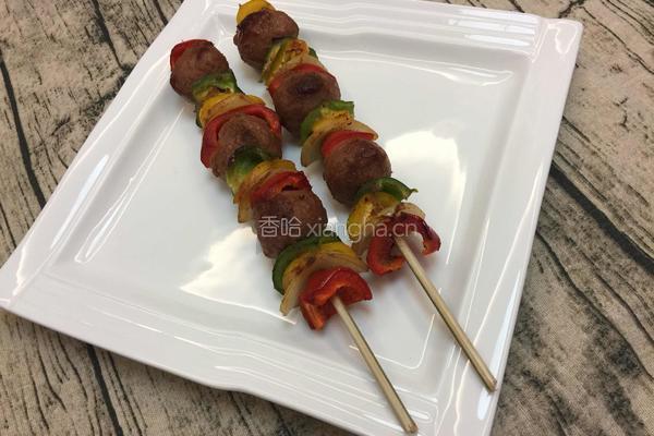 五彩缤纷牛肉丸的做法图解8
