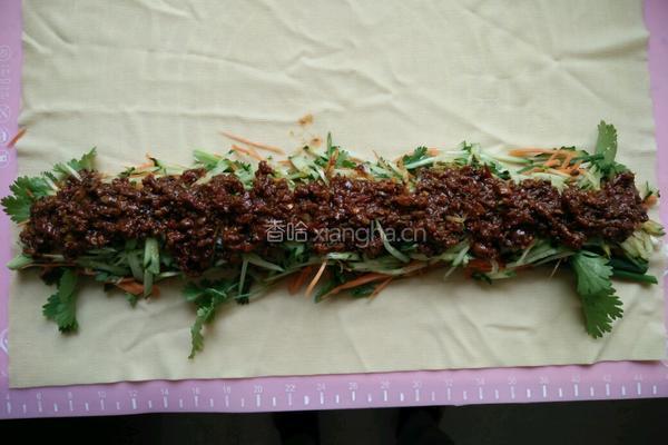 干豆腐卷的做法图解4