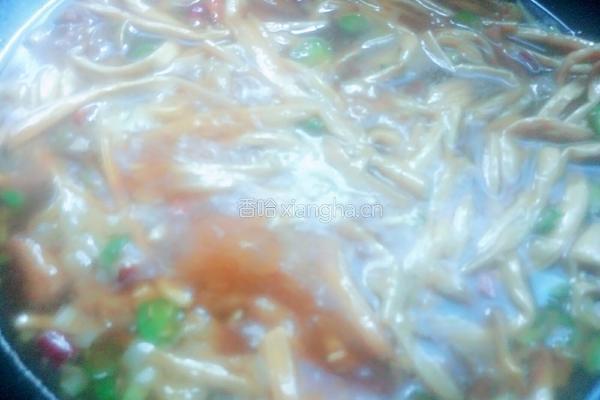 黄花菜炒粉丝的做法图解7
