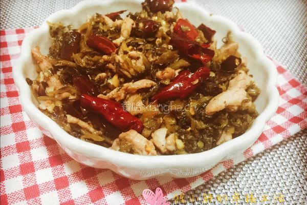 雪菜肉丝的做法图解7