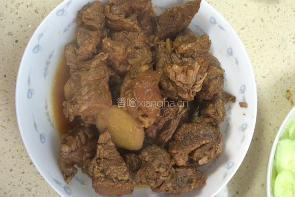 香牛肉的做法图解4