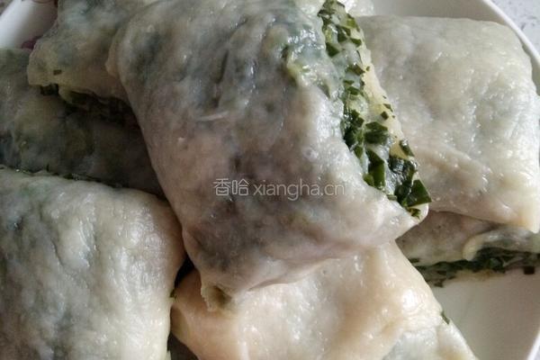韭菜卷子的做法图解10