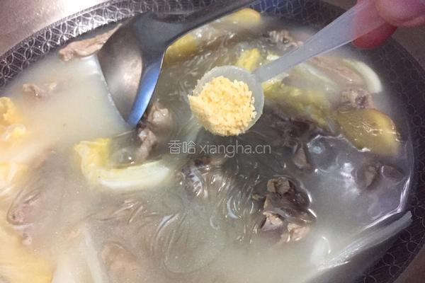 老鸭粉丝汤的做法图解10