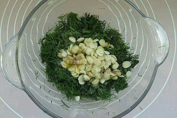 杏仁拌茴香的做法图解6