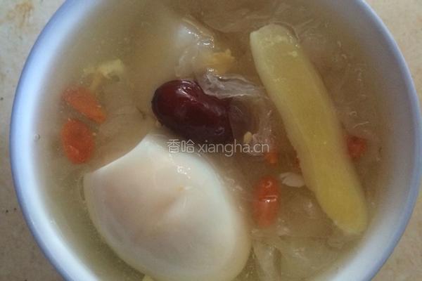 冰糖雪耳雪梨鸡蛋糖水的做法图解14