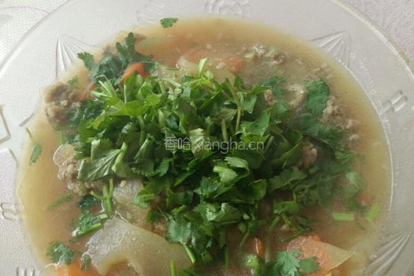 冬瓜羊肉汤的做法图解6