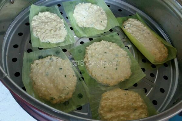鲜玉米饽饽的做法图解9