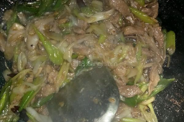 农家小炒肉的做法图解9