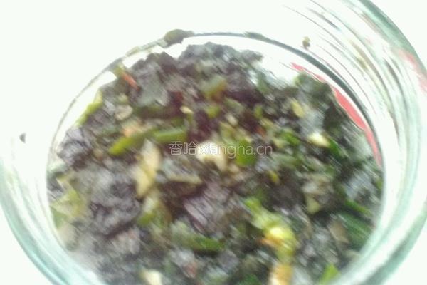 紫苏辣椒酱的做法图解5