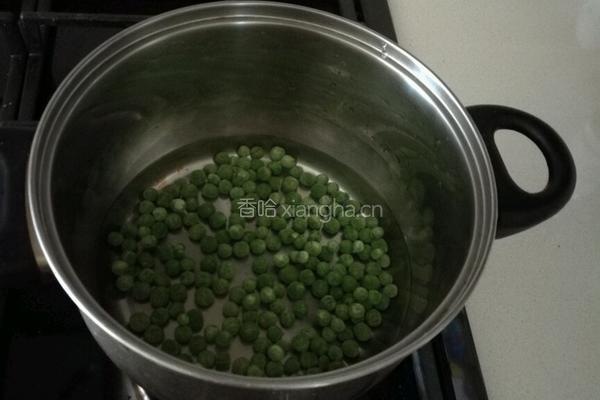 豌豆奶油浓汤的做法图解4
