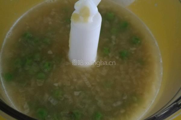 豌豆奶油浓汤的做法图解7