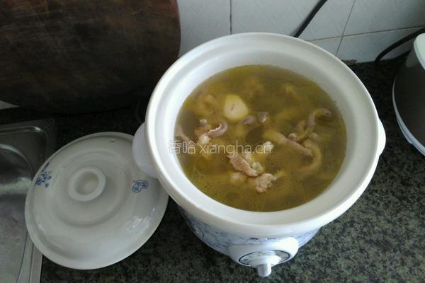 胡椒猪肚煲老鸡的做法图解9