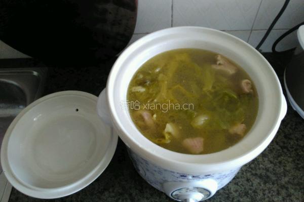 胡椒猪肚煲老鸡的做法图解11