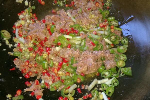 绝代双椒牛肉(面）的做法图解4