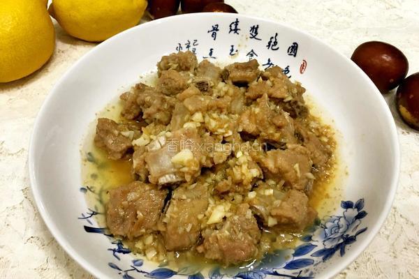 蒜香排骨的做法图解10