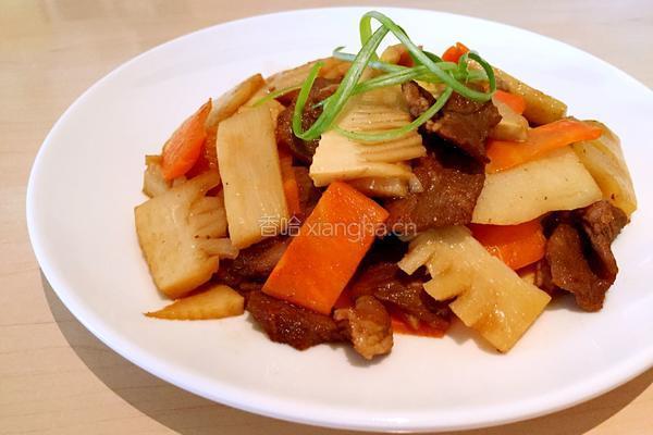 冬笋炒肉片的做法图解9