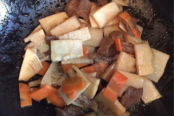 冬笋炒肉片的做法图解8