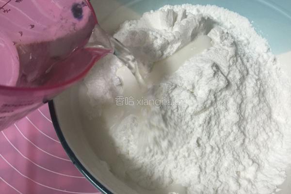 彩色冰皮月饼的做法图解3