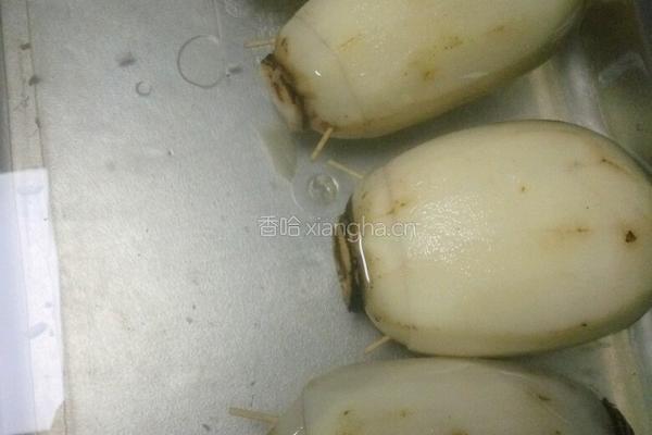 蝶恋花(糯米藕)的做法图解5