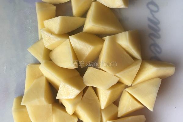 豆角炖排骨的做法图解3