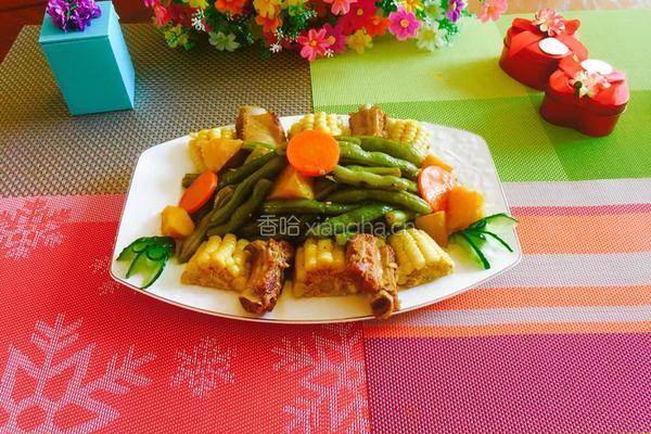 豆角炖排骨的做法图解17