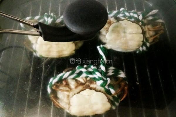 清蒸大闸蟹的做法图解4