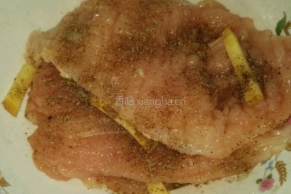 香炸鸡排的做法图解4