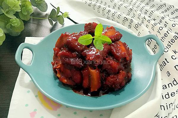 腐乳烧排骨