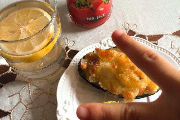 芝士牛油果烤鸡蛋的做法图解8