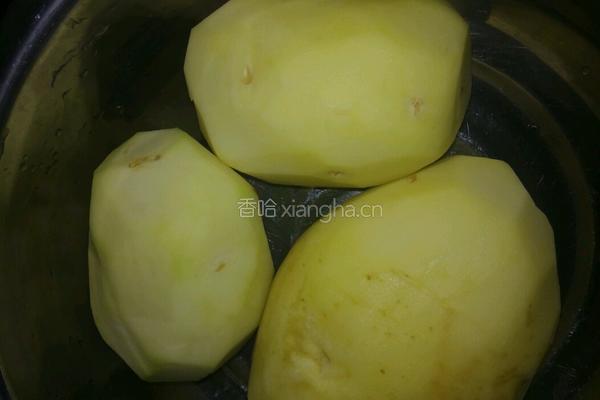 香茄土豆饼的做法图解1