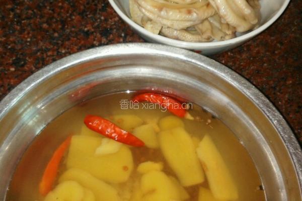 酸辣泡爪的做法图解4