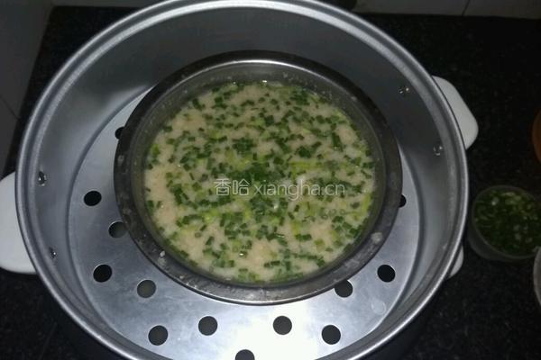 肉末蒸蛋(芙蓉蛋)的做法图解4