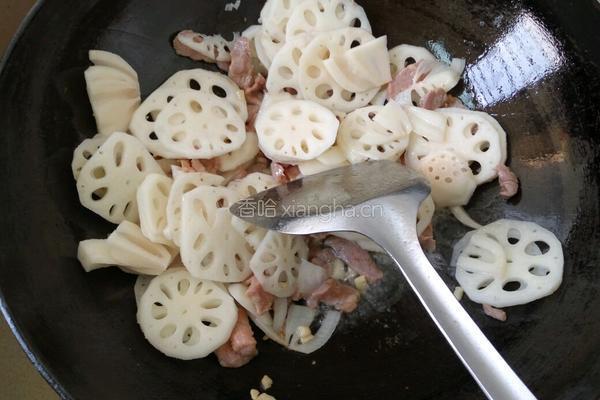 嫩藕肉片的做法图解6