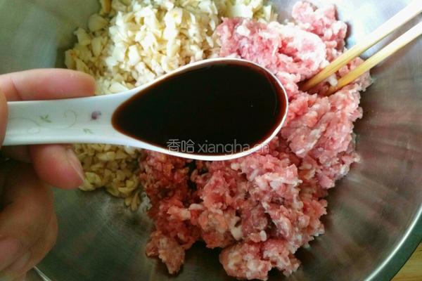 百合蒸肉丸的做法图解2