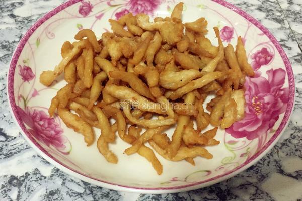 酸甜鸡丝的做法图解6